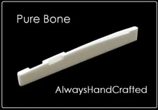 AlwaysHandCrafted Compensated BONE SADDLE for OVATION Acoustic Guitar