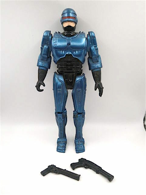 ROBOCOP ACTION FIGURE w/ Weapons TALKING 1993 TOY ISLAND