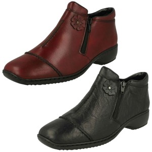 rieker zip ankle boots
