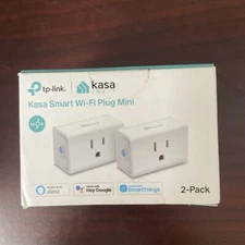 TP-Link: Kasa Smart Wi-Fi Plug Mini: 2-Pack: New Open Pack: Model EP10P2