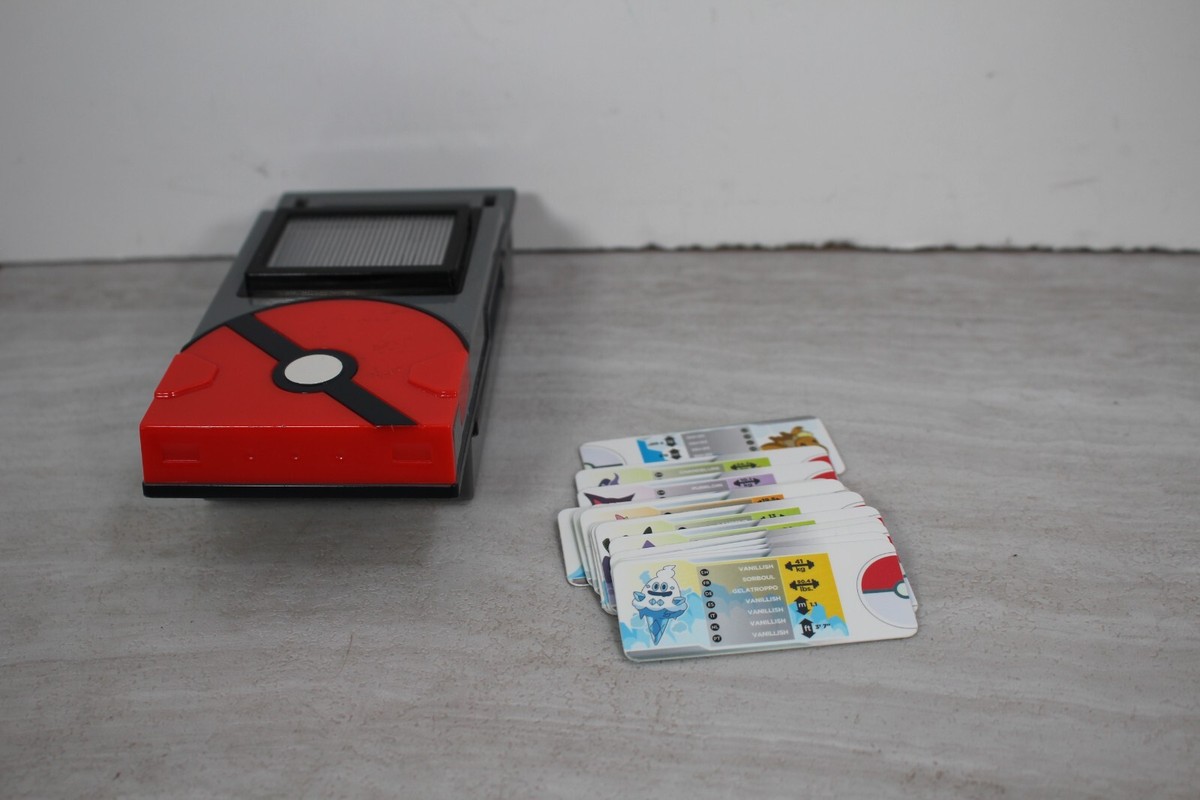 Pokemon POKEDEX SCANNER with 16 Reference Cards 2013 Tomy