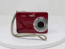 Kodak EasyShare C180 10.2MP Digital Camera - Red TESTED Works, but READ DESC