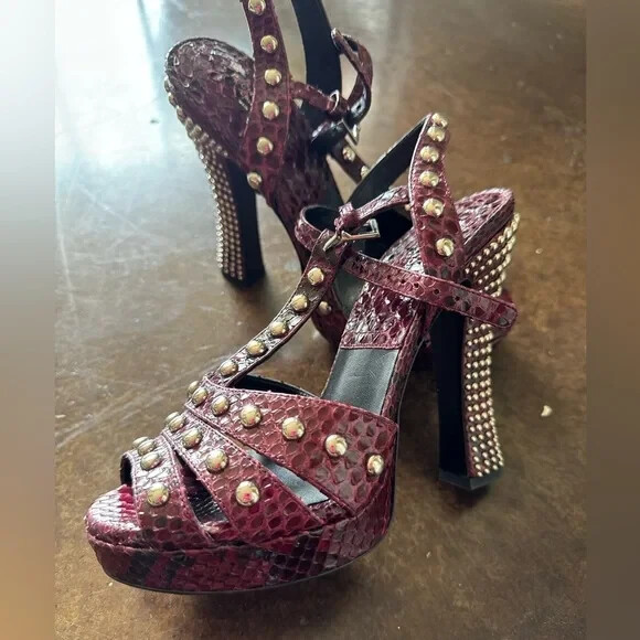 Michael Kors Collection Python Platforms - image 2