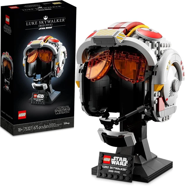 LEGO Star Wars: Luke Skywalker (Red Five) Helmet (75327) Retired | Sealed | NEW