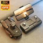 Drone Professionnel 4K GPS - Caméra 8K, Moteur Brushless, Pliable, 5G Wifi FPV,