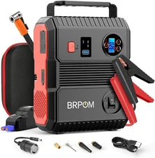 5000A Jump Starter 6000A Peak Battery Booster Tire Inflator Power Bank 12V