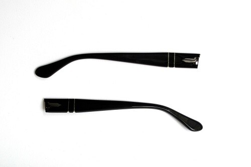 ASTE RICAMBIO PERSOL 2803 BLACK NERO TEMPLES SPARE PARTS OCCHIALI | eBay