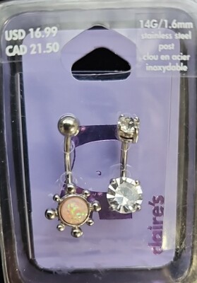 Claire's Belly Piercing Jewelry *NEW*