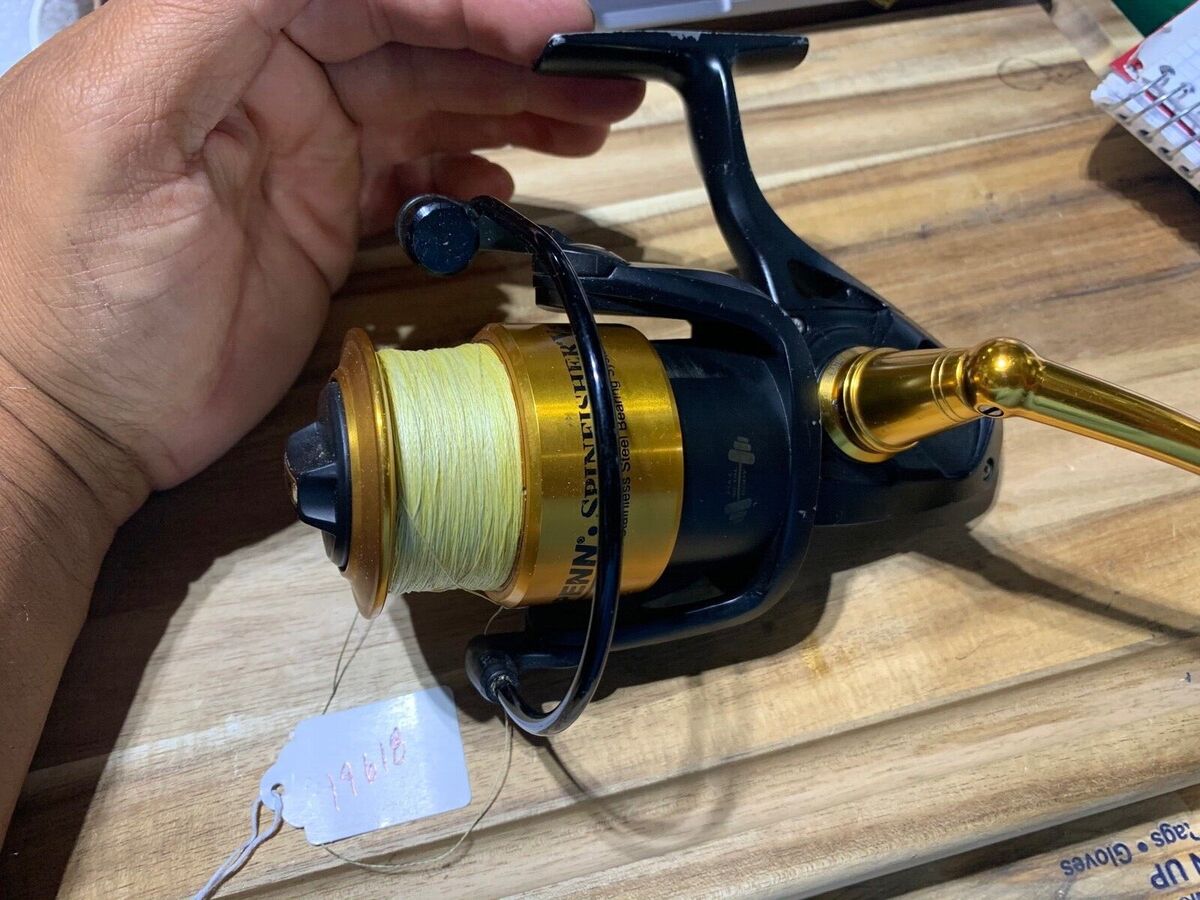 Penn Spinfisher V 5500 saltwater fishing reel (lot#19618) | eBay Penn Spinfisher V 5500 saltwater fishing reel (lot#19618) | eBay