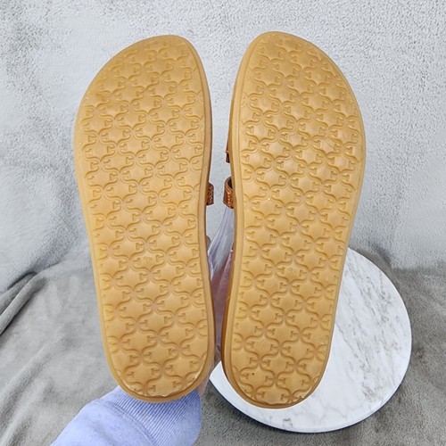 Sam Edelman Shoes Womens Size 9.5 Valeri Brown Leather Slip On Sandals *NWOT* - Picture 8 of 12