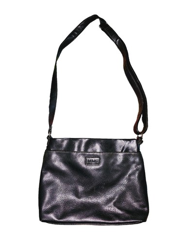 Vintage Relic Black Leather Mini Crossbody Wallet - Bag | eBay display picture 1