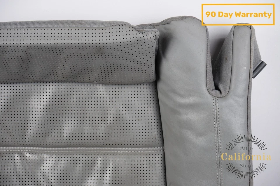 06-11 Mercedes W219 CLS63 CLS55 Asiento inferior trasero derecho revestimiento de cuero OEM Foto 4 de 4