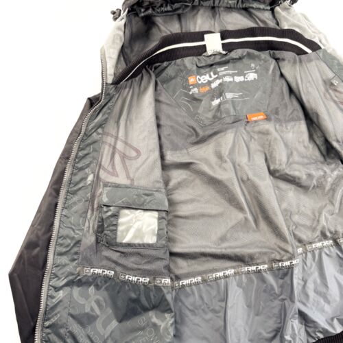 Ride Snowboards Hombres S Snowboard Chaqueta Negra Impermeable Nieve Cremallera Bolsillos Capucha - Imagen 11 de 15