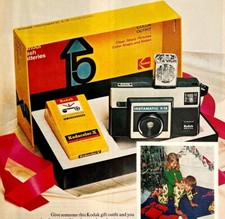 1972 Kodak Instamatic X-15 Advertisement Life XL Vintage Christmas Camera