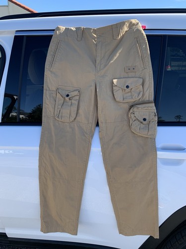 Vintage Polo Ralph Lauren Military Cargo Pants Size 34/32