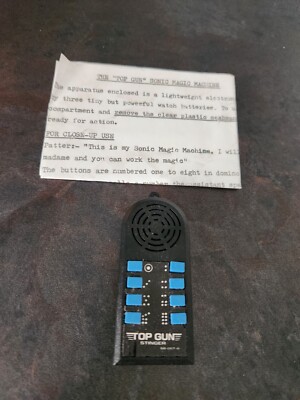 Rare Vintage Comedy Magic Trick The Top Gun Sonic Magic Machine By Bob Sinclair
