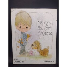 Vintage 1979 Precious Moments Frame Tray Jigsaw Puzzle Christian Jonathan David