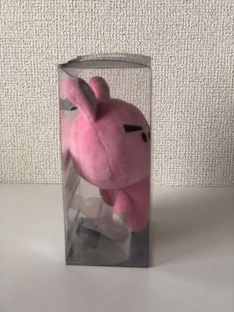 BTS BT21 x Line Friends COOKY Jungkook Official Bag Charm Plush