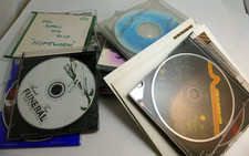 LOT of 22 Loose Music Audio Cds Discs Only  Rock Jazz world mix assortment