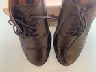 G.H. BASS Men’s Black Oxford  LEATHER DRESS LACE UP SHOES Sz 8 M Gainsville 6663 — photo 3