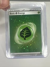 Basic Grass Energy 001 SV EN Cosmo Scarlet & Violet 151 Pokemon Holo Foil Nice!