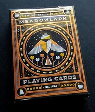 Meadowlark Deck Deluxe Edition Rare White Seal Edition Playing Card Deck New