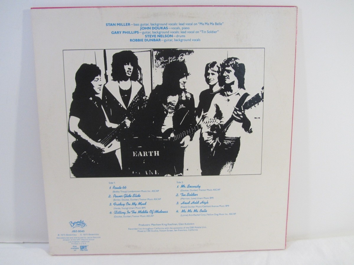 LP - EARTH QUAKE: ROCKING THE WORLD, 1975 JBZ-0045, Route 66