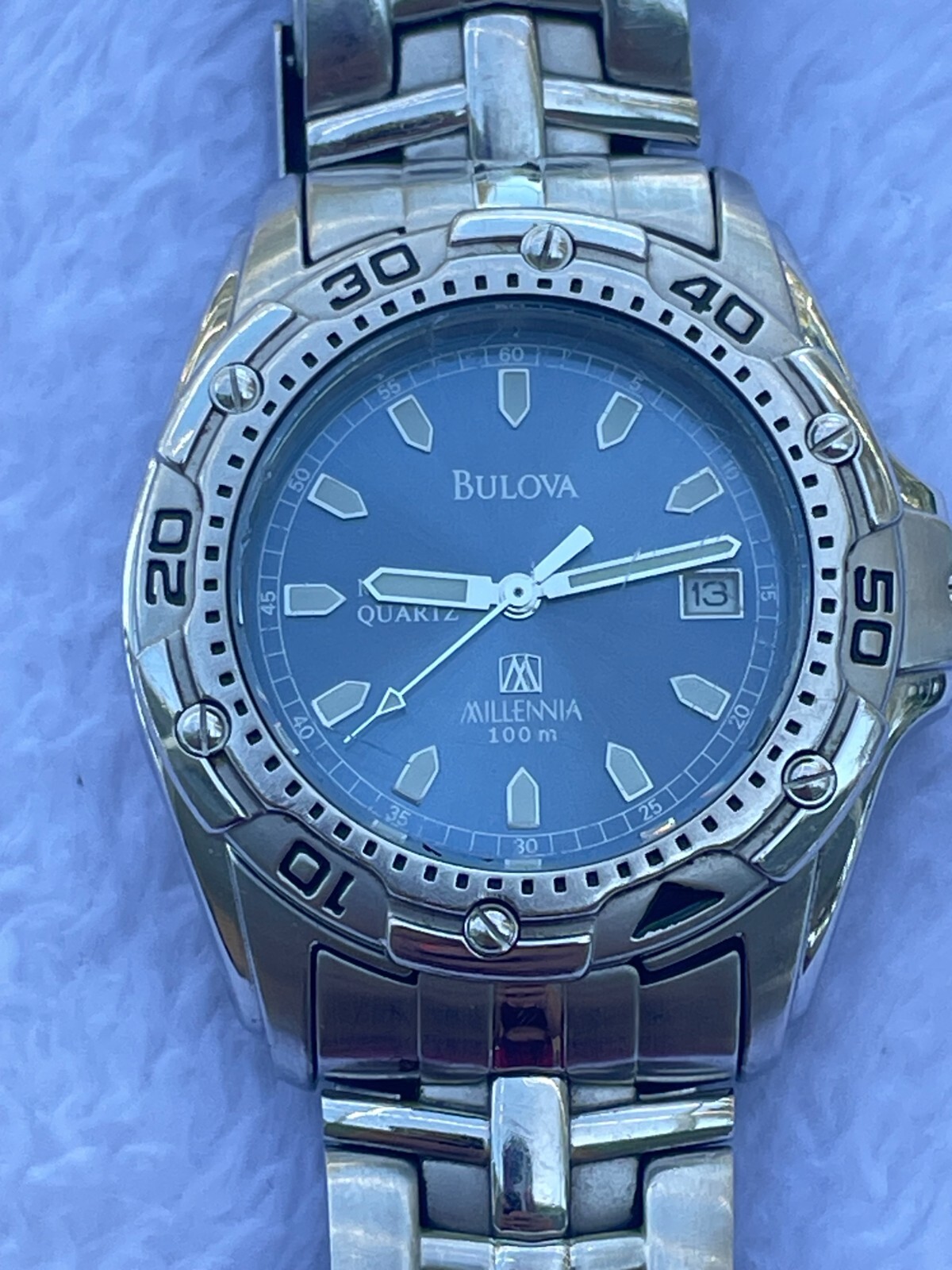 Vintage Bulova Millennia Motion Quartz Men’s Watch eBay