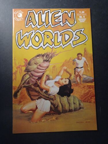 Alien Worlds #8 & 9 And Alien Encounters #2 Eclipse all 1st printing - Picture 2 of 24