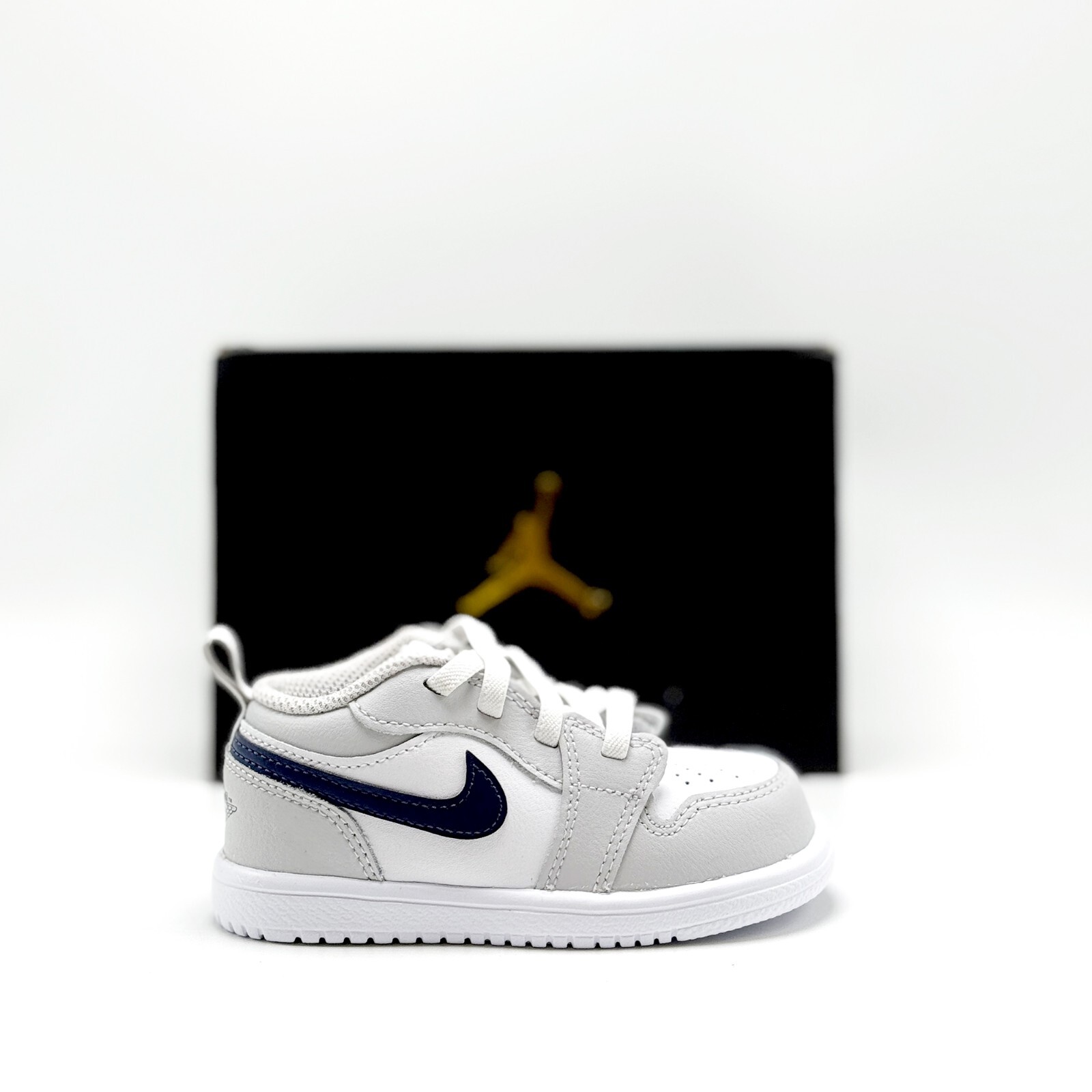 *NEW* TODDLERS BABY NIKE AIR JORDAN 1 Alt (TD) Neutral Grey (DR9747 146) 👍