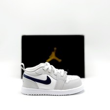 NEW TODDLERS BABY NIKE AIR JORDAN 1 Alt TD Neutral Grey DR9747 146