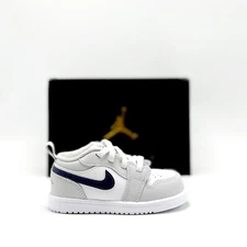 *NEW* TODDLERS BABY NIKE AIR JORDAN 1 Alt (TD) Neutral Grey (DR9747 146) 👍