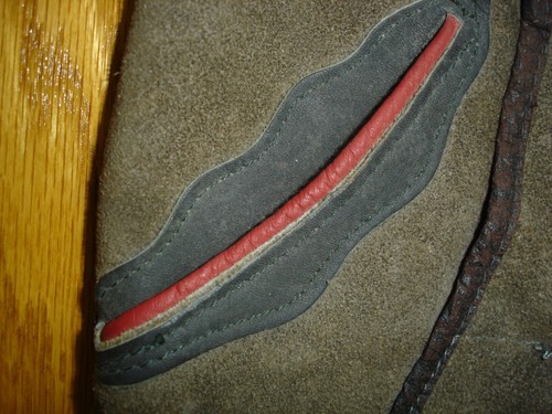 BOY'S/GIRL'S HAND MADE HEAVY SUEDE SHORTS GREEN - Picture 9 of 16