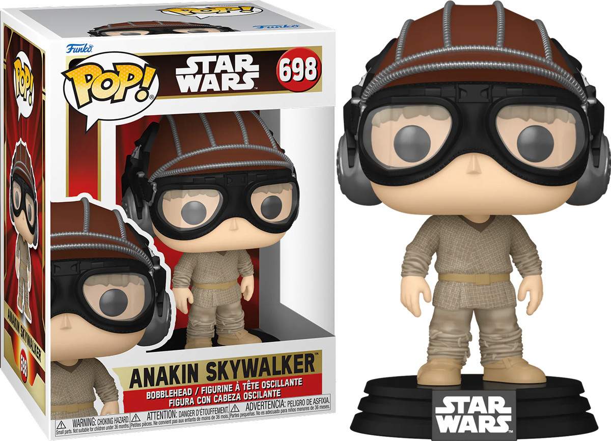 Star Wars Phantom Menace - Anakin Skywalker Pod Racing #698 Funko Pop Vinyl NEW
