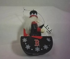 Boston Red Sox Nutcracker on Rocking Horse Ch...
