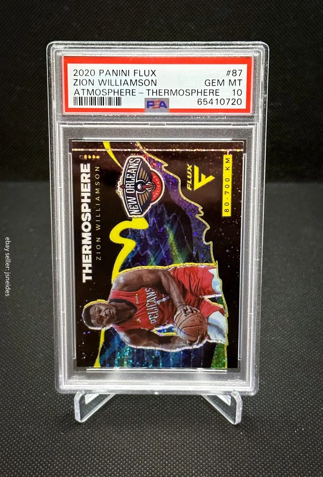 2020 Flux ZION WILLIAMSON Thermosphere SP - NO Pelicans - PSA 10 - LOW POP - Image 2 of 2