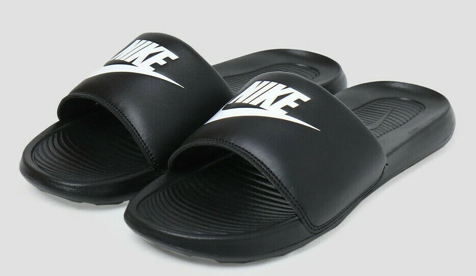 NIKE VICTORI ONE SLIDE MEN S BLACK WHITE CN9675 002