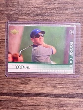 2001 Upper Deck DAVID DUVAL ROOKIE CARD #2 Golf