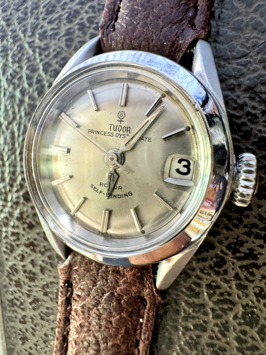 TUDOR Princess Oyster Date 7981 Stainless Steel 22mm  display picture 1