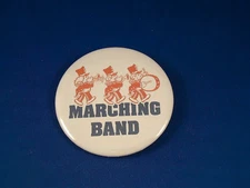 "MARCHING BAND" Lot of 12 BUTTONS pins pinbacks badges Music High School College