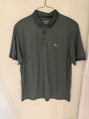 Tommy Bahama Men's Palm Coast Pro IslandZone Polo in a green XXL