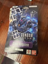 Gundam Card Game - Steel Requiem GD03 - Sleeved Booster Pack