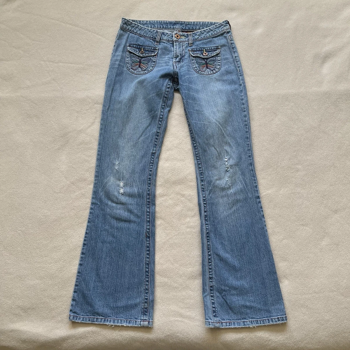 Judy Blue | Jeans | Judy Blue Mid Rise Skinny Dark Distressed Ankle Plus Size