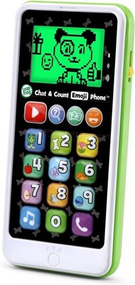 Green Chat and Count Emoji Phone - Fun Toddler Activity Toy with Scout Character