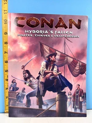 Conan The Barbarian Hyboria's Fallen Pirates Thieves & Temptresses RPG 1st Ed. - Image 1 of 3