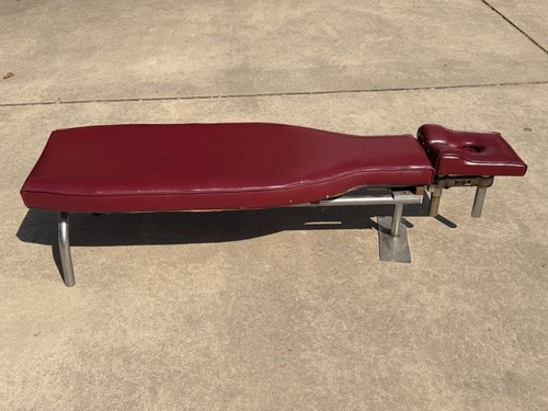 Zenith HIO Chiropractic Table Upper Cervical Williams MFG Vintage Adjustin Table