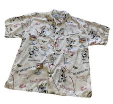 Vintage Big Dogs Viva La Fiesta, Jose Perro Festive Hawaiian Oversized Shirt S/M