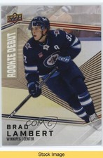 2024-25 Upper Deck UD Rookie Debut Brad Lambert #18 READ 0rr0
