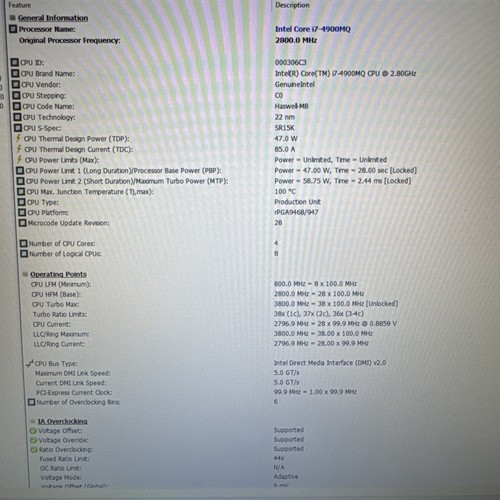 Dell Precision M6800 i7-4900MQ 32GB 1TB SSD+1TB HD K5100M Blu-ray Backlit Win 11 - Picture 11 of 20