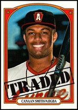 2021 Topps Heritage Minor League #200 Canaan Smith-Njigba - Traded FREE SHIP!